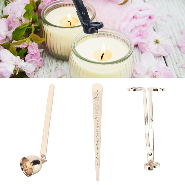 Wick Trimmer, Exquisite Workmanship Practical Useful Elegant Design Durable Sturtdy Wick Dipper Stainless Steel for Gift for Candle Accessories