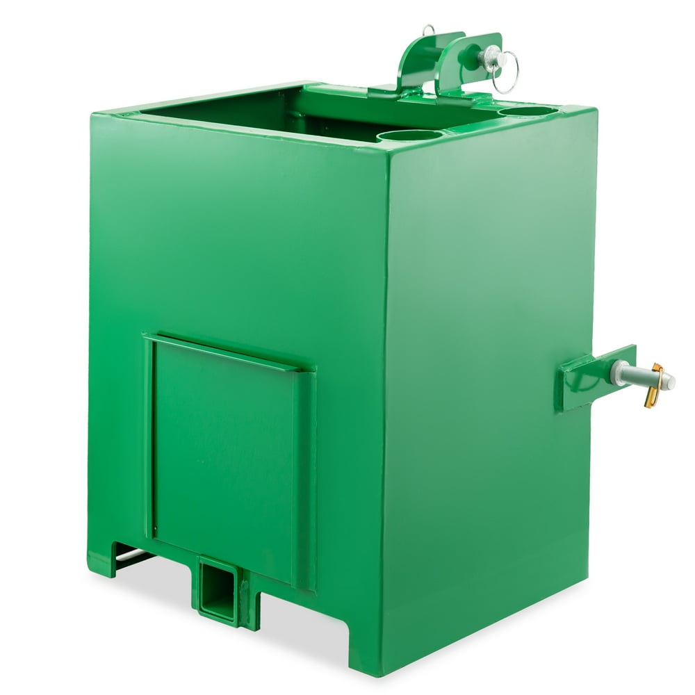 VEVOR 3 Point Ballast Box, 800lbs Capacity Hitch Ballast Box, Standard