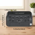 thumbnail image 6 of Unique Bargains Small Digital Alarm Clock for Bedroom for Deep Sleepers Black, 6 of 6