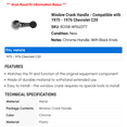 thumbnail image 2 of Window Crank Handle - Compatible with 1975 - 1976 Chevy C20, 2 of 2