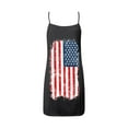 thumbnail image 3 of OAVQHLG3B Womens Dresses Sun Dresses Women Summer Casual 4th of July Outfits American flag Slim A-Line V-Neck ing Sleeveless Sling Skirt Dress, 3 of 4