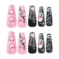 thumbnail image 2 of Paquete de 24 parches de uñas de imitación Sincero Love Spider Web, 2 of 5