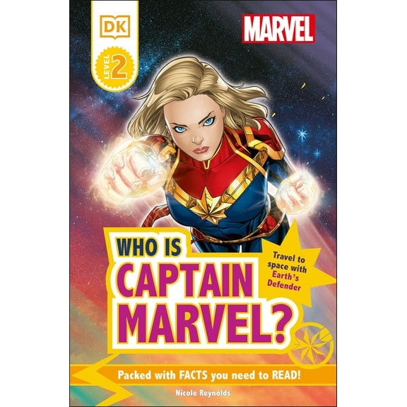 Pre-Owned Marvel Who Is Captain Marvel?: Travel to Space with Earth's Defender (Paperback) 0744060990 9780744060997