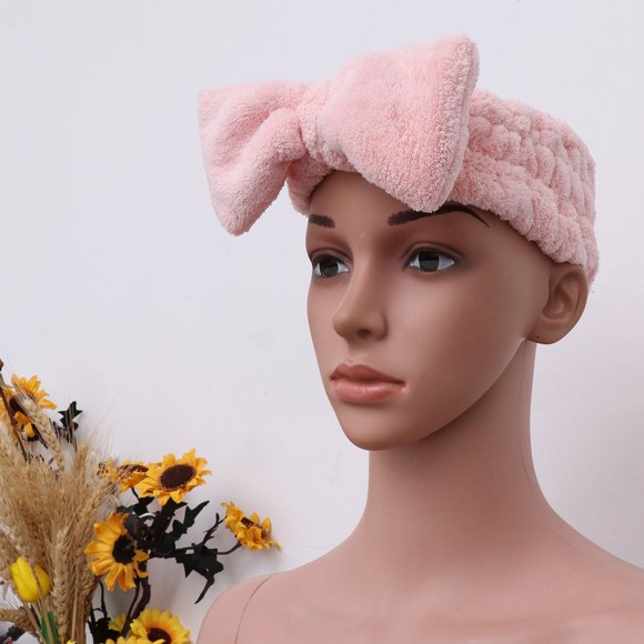 Moluckfu 2Ud Coral Makeup Headband Elástica Y Adorable Con De Uso Para Yoga