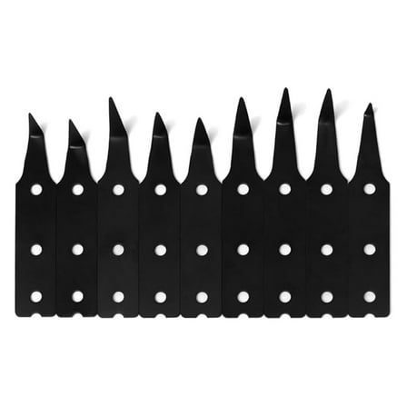 Z Blade Variety Pack - Cold Knife Blades, Urethane Cutting Blades, Flexible & Sharp, Z1-Z9, VZB10