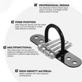 thumbnail image 3 of Wall Anchor Bicycle, With Screws, 300kg Resilient Wall / Ceiling Mounting Anchor, 3 of 5