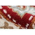 thumbnail image 4 of Momeni Ellsworth Geometric Contemporary Area Rugs, Red/White,1'8" X 3'7", 4 of 6