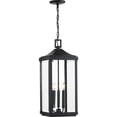 Progress Lighting Three Light Hanging Lantern Outdoor Gibbes