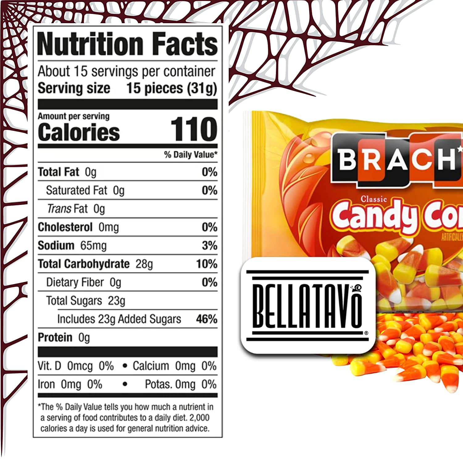 Brach's Classic Candy Corn, Fall, Halloween, Thanksgiving - One Bag (16.2  Oz / 459 g) : : Grocery & Gourmet Food
