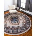 Unique Loom Larissa Utopia Vintage Geometric Area Rug or Runner