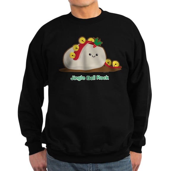 CafePress - Jingle Bell Rock Sweatshirt - Classic Crew Neck Sweatshirt