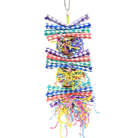 Bonka Bird Toys 1042 Duo Foraging Heart Bird Toy.