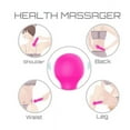 thumbnail image 2 of Mini Massager, Powerful Handheld Personal Massager with 10 Vibration Patterns Cordless Massager，Wand Massager for Women for Neck Shoulder Back Body Massage Sports Recovery Muscle Aches,Rose Red, 2 of 7