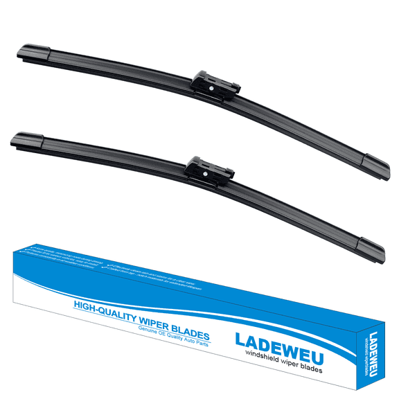 LADEWEU® 2 Wipers 24" 20" for Audi Q5 2009-2017 SQ5 2014-2017 SQ5 Sportback 2021-2025 All Weather Original Equipment Automotive Replacement Front Windshield Wiper Blade (Pack of 2)
