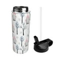 thumbnail image 2 of Goofa Pink oldman Winter Forest for Insulated Kettle 18oz Water Bottle Insulated Tumbler with Handle & Flip Straw - Fits in Cup Holder, Leak Resistant Tumbler, 2 of 8