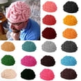 thumbnail image 3 of Christmas Tree Decorations, Funny Brain Knitted Hat,Knitted Personalized Brain Hat,Winter Hat, H, 3 of 6