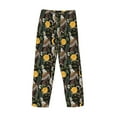 thumbnail image 6 of Balery Owls And Plants print Men's Pajama Pants,Ultra Lightweight Pjs,Lounge Pant-Large, 6 of 9