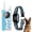 Blue, variant on Petjoy 2-in-1 Bark Collar,Remote Dog Training Collar,Adjustable Electronic Dog Collar,Shock Collar for Large Medium Small Dog,w/3 Modes,IPX7, 3300FT Remote Range(1 Dog).