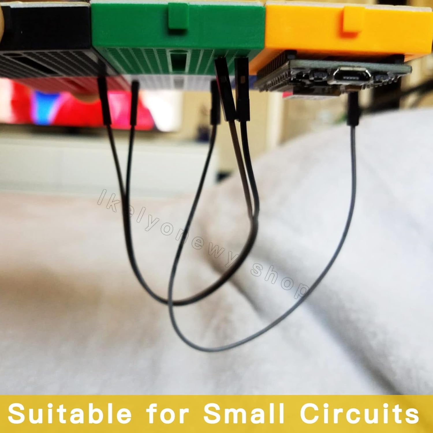 12 Small Solderless Breadboard 170 Points Breadboard Kit Prototype Non-Solder Breadboard Breadboard Circuit Beads Board ()