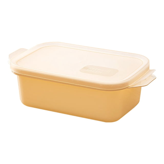 Dvruxg 3-Piece Food Grade Household Sealed Storage Box Set - Transparent, Durable & Microwaveable for Optimal Freshness, Space-Saving Design for Organized Refrigerator