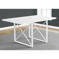 thumbnail image 3 of Monarch Specialties 60 in. X-Leg Rectangular Dining Table, 3 of 4