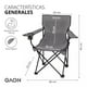thumbnail image 2 of Silla Para Playa Brush Alberca Camping Y Pesca Portatil Plegable, 2 of 4