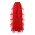 thumbnail image 5 of Women's Tutu Skirt 2025 - A-line Tulle Skirt Women Girls Tutu Skirt Elastic Tulle Tutus Women's Girls Party Favor Dance Tulle Skirts Tulle Tutu Skirts Party Festival Carnival, 5 of 6