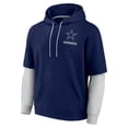 thumbnail image 2 of Unisex Fanatics  Navy Dallas Cowboys Sleek Elements Pullover Hoodie, 2 of 3