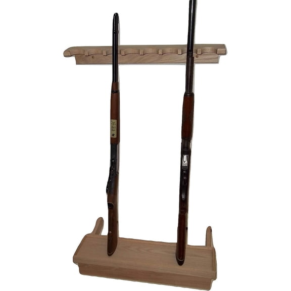 24" Closet Gun Rack with Butt Rest
