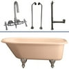 Barclay 60" Acrylic Roll Top Tub, Filler