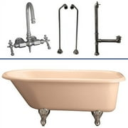 Barclay 60" Acrylic Roll Top Tub, Filler