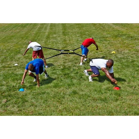 4 WAY TUG OF WAR! It Will Grind you UP! Great for all sports. Gladiator Competition