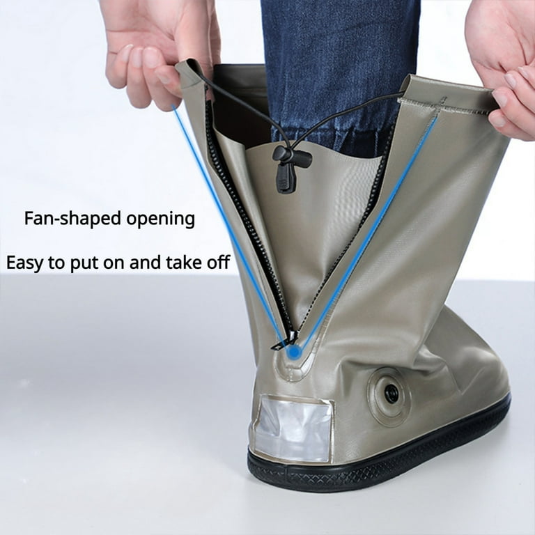 Waterproof, Reusable, Disposable Shoe Covers by Zip-Up Products, LLC