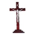 thumbnail image 1 of Crucifijo de pared de madera Cruz Jesús Crucifijo Figura sagrada Regalo Decoración Colgante Jesús Jesús blanco 34x175cm, 1 of 9