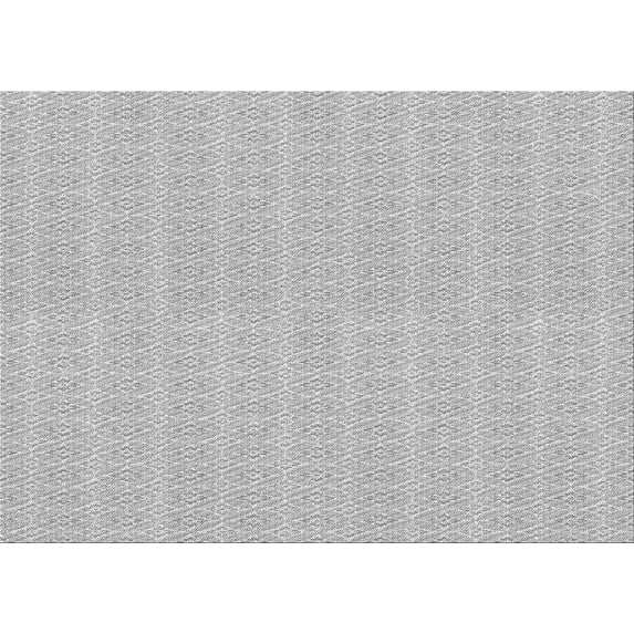 Ahgly Company Machine Washable Indoor Rectangle Transitional Gunmetal Gray Area Rugs, 5' x 7'