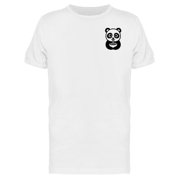 Panda Eating Noodles Tee Men's -Image by Shutterstock
