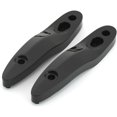 thumbnail image 3 of HUGFEGWE Pair ABS Motorcycle Turn Signal Extension Bracket License Plate Relocation Kit fits for Softail All Models 2000-2023(Except FXDR) (Black) U2537-4277, 3 of 9