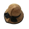 thumbnail image 4 of SikaFu Bow Dome Fisherman Hat For Women In Summer, Popular On The Internet, Breathable With Small Eaves, Revealing A Trendy Face, Sunshade, Sunscreen Basin Hat, Trendy, 4 of 8
