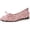 Pink, variant on Pointed Toe Flats for Women Bow & Flower Mesh Closed Toe Ballerina Dress Shoes