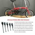 thumbnail image 2 of Youkk Béquille Latérale de Vélo Pied Pliable Support de Jambe Support Accessoires Pièces de Rechange Réparation Rond Ouvert 26.24 Pouces, 2 of 5