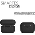 thumbnail image 2 of Étui de Protection Airpods Pro en Silicone, Compatible avec Airpods Pro / Accessoires de Protection / Prend en Charge la Recharge Sans Fil / Noir, 2 of 4