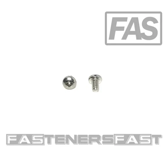 (100) 4-40X3/16 Stainless Steel Phillips Pan Head Machine Screws 18-8 (100 Pcs)