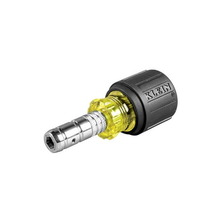 

Klein Tools 65131 2-in-1 Hex Head Slide Driver Nut Driver 1.5-Inch