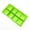 Green, variant on SAYFUT 8 Giant Silicone Ice Cube ON Large Size Big Jumbo DIY Mold Square Tray Mold