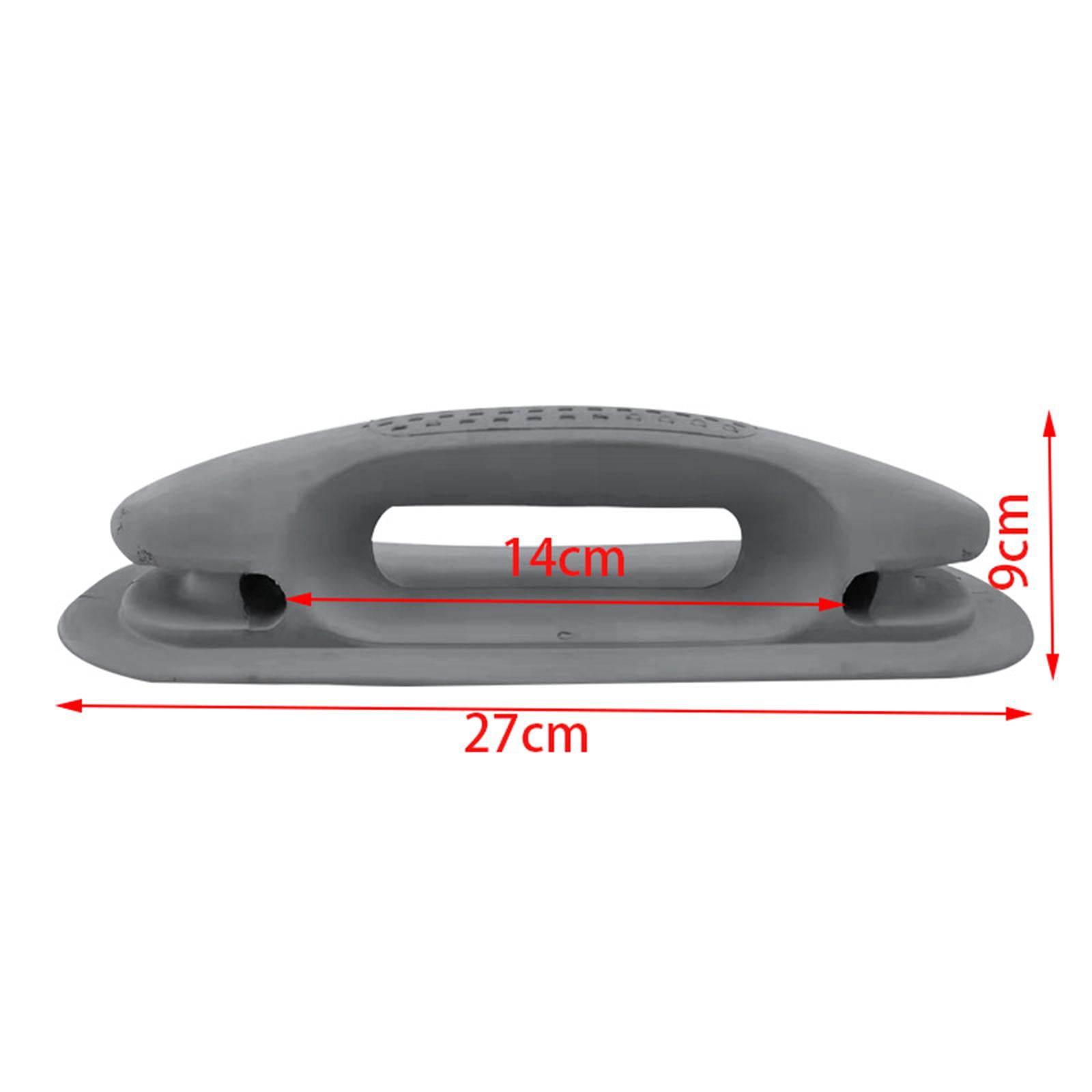 funtasica Portable PVC Boat Grab Handle Stable Wide Base Boat Carrying Handrail For Inflatable Boat Kayak Outdoor Drifting Dinghy Boat Accessories