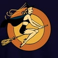 thumbnail image 3 of CafePress - Retro Witch - Pullover Hoodie, Classic & Comfortable Hooded Sweatshirt, 3 of 4