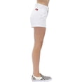 thumbnail image 3 of Dickies Girl's High Rise Cuffed Work Short (White, Size: 15 / 32), 3 of 3