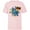 Soft Pink, variant on Disney Stitch Angry and Easily Distracted - Short Sleeve T-Shirt for Kids - Customized-White