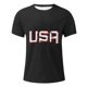 thumbnail image 4 of Tops para hombre, blusas y camisas de cuello redondo y manga corta para hombre, blusas casuales de moda con cuello redondo y estampado para hombre, blusas de poliéster para hombre., 4 of 5