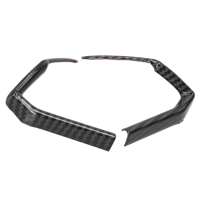 Steering Wheel Panel Trim 2Pcs Steering Wheel Cover Sequins Strip Trim Sticker Fit For 3/Axela/CX-4/CX-5